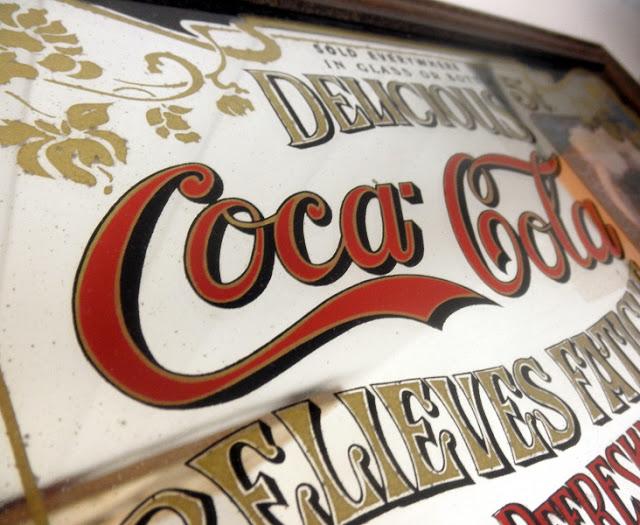 Espejo publicitario Coca - Cola Espejo publicitario Coca - Cola
