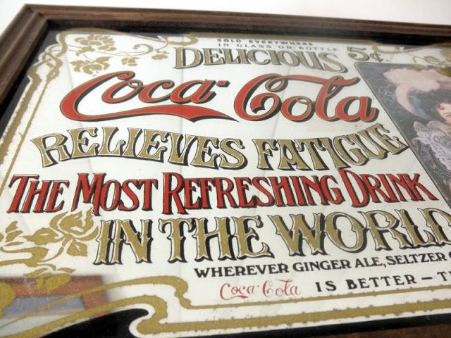 Espejo publicitario Coca - Cola Espejo publicitario Coca - Cola
