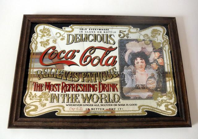 Espejo publicitario Coca - Cola Espejo publicitario Coca - Cola