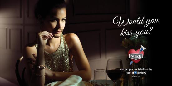 ¿Serías capaz de besar a una mujer con barba? schick1