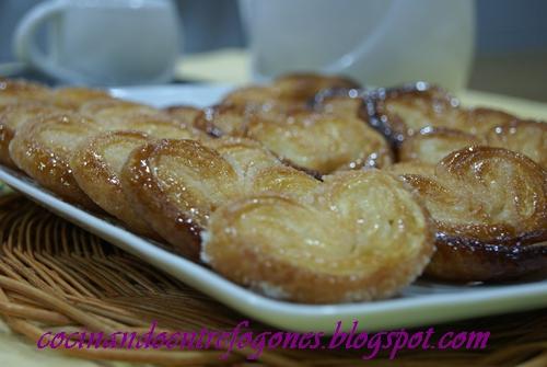 Palmeritas de Hojaldre Palmeritas de Hojaldre