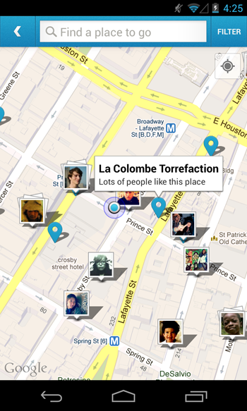 foursquare-map-android