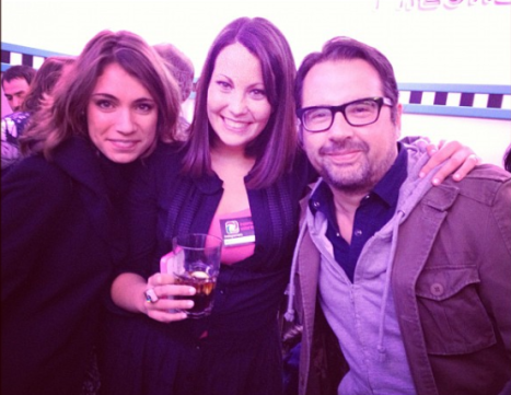 clara con @philgonzalez y @kimberlysunster