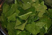 Ensalada de espinacas con tomates confitados y vinagreta de miel Ensalada de espinacas con tomates confitados y vinagreta de miel