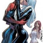 ¿Cuál ha sido el mejor beso en los cómics? spider-man-kissing-black-cat