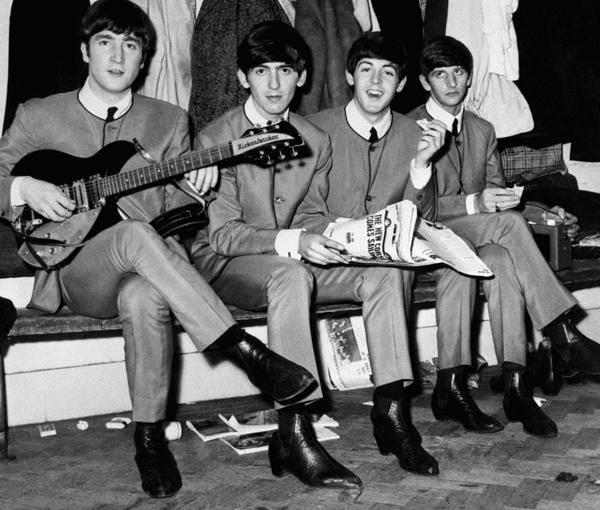 Los botines de los Beatles