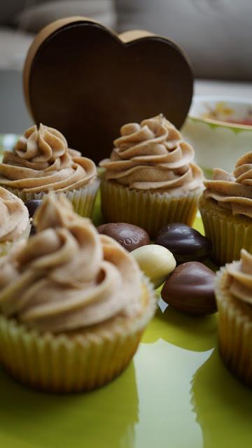 Apple & Cinnamon cupcakes Cupcakes de manzana y canela para San Valentin