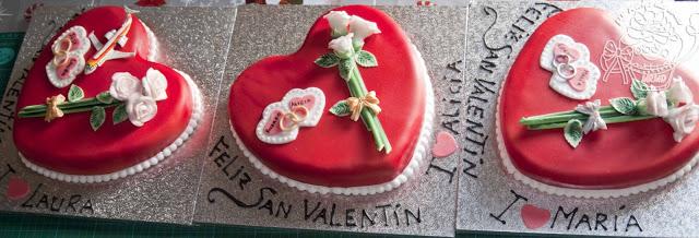 TARTAS  CORAZÓN DE SAN VALENTÍN