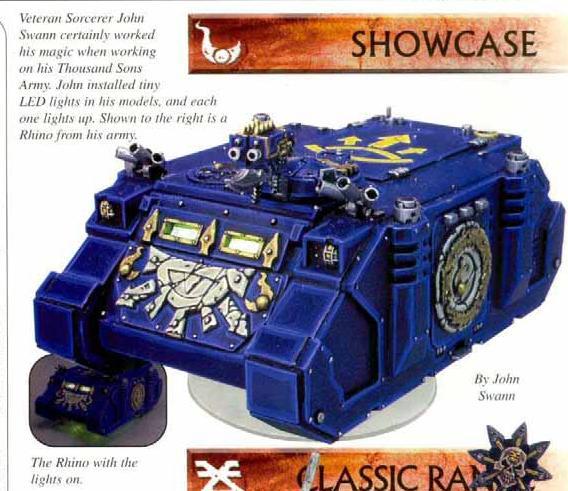 El Rhino gravitico de los Mil Hijos(John Swann) El Rhino gravitico de los Mil Hijos(John Swann)