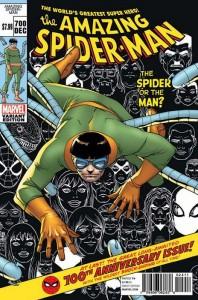 Portada de la tercera edición de Amazing Spider-Man Nº 700