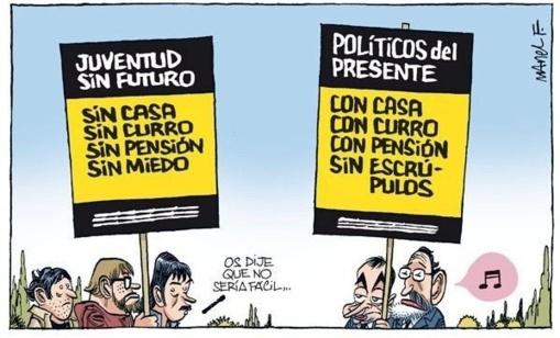 La clase política es la escoria de España La clase política es la escoria de España