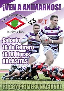 LA JORNADA DEL 16 Y 17 DE FEBRERO DE RUGBY