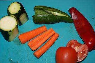 Cuscus rapido de verduras y pollo Cuscus rapido de verduras y pollo