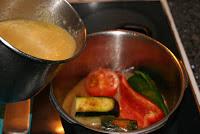 Cuscus rapido de verduras y pollo Cuscus rapido de verduras y pollo