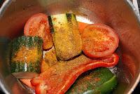 Cuscus rapido de verduras y pollo Cuscus rapido de verduras y pollo