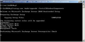 Cómo instalar el Service Pack 3 de Exchange 2010 Setup Service Pack 3 de Exchange 2010
