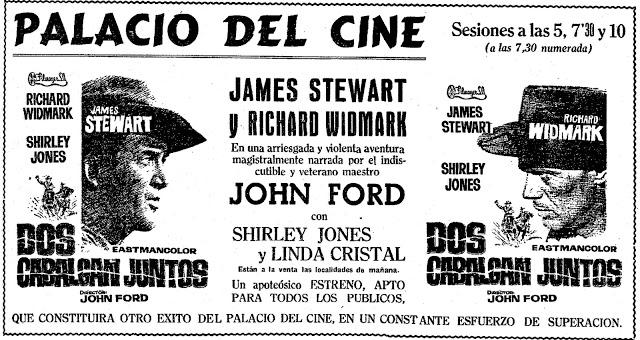 Granada y el cine en las primeras semanas de 1963