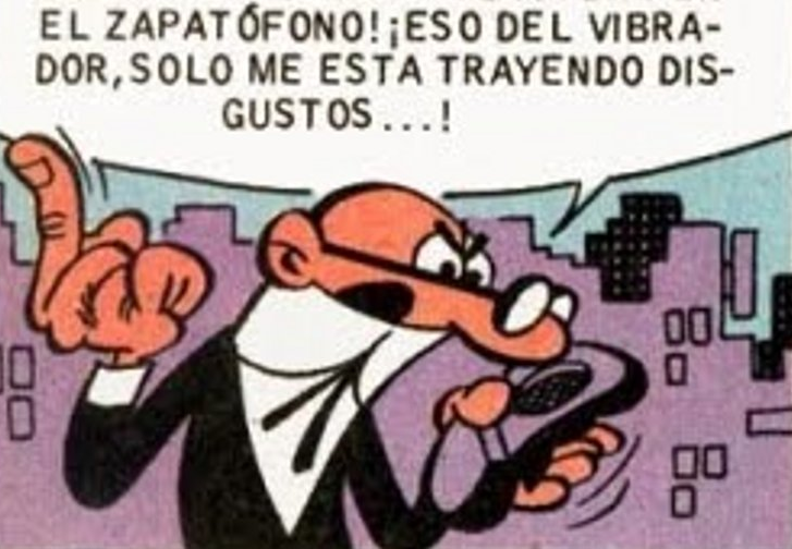 Mortadelo Zapatofono Mortadelo Zapatofono