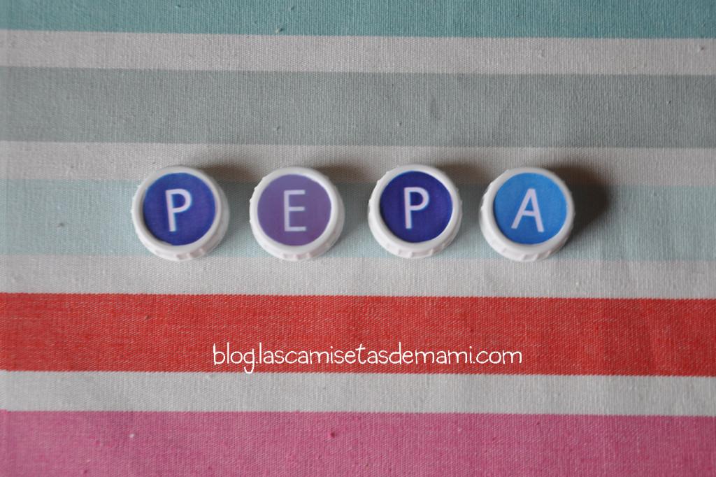 DIY como hacer un abecedario con materiales reciclados Abecedario con mayúsculas