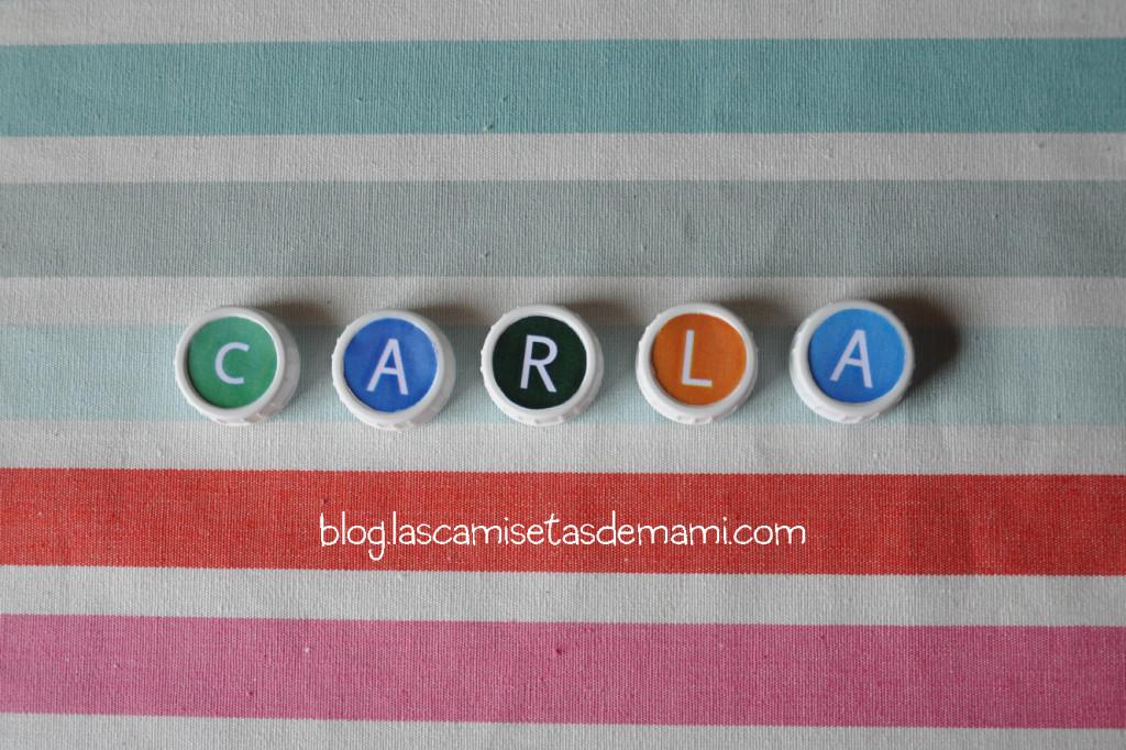 DIY como hacer un abecedario con materiales reciclados Abecedario con mayúsculas