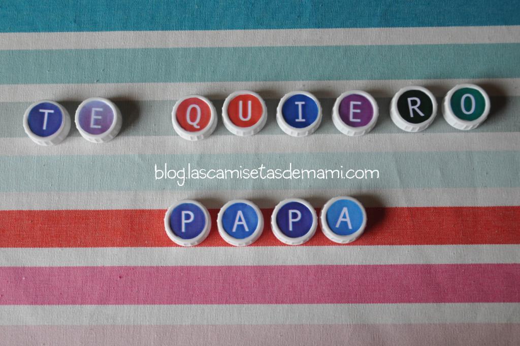 DIY como hacer un abecedario con materiales reciclados Abecedario en mayúsculas