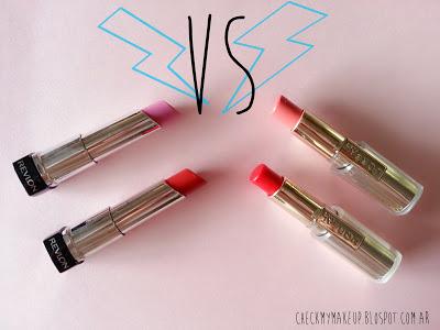 Revlon Lipbutter VS. Loreal Caresse Revlon Lipbutter VS. Loreal Caresse