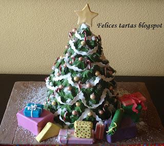 Tarta Árbol de navidad