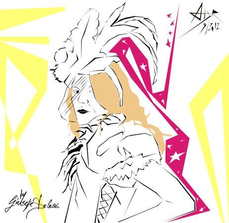Giuseppe de Crisci fashion ilustrations