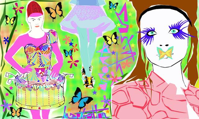 Giuseppe de Crisci fashion ilustrations