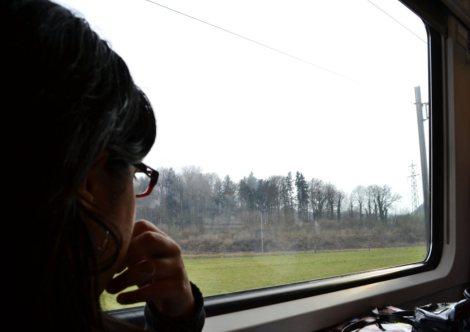 Los viajes y otros delirios Una mañana de 2011, viajando de Zurich a Basel