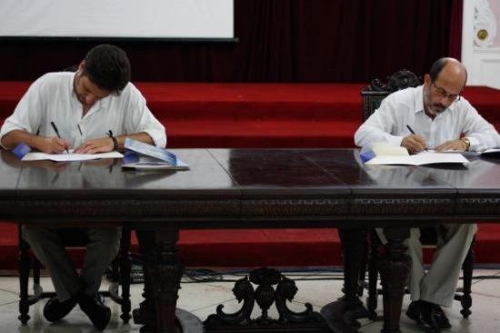 Firman en el ISA convenio de colaboración con Ecuador Firman en el ISA convenio de colaboración con Ecuador