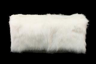 Manguito con piel de conejo y cremallera interna 3138 ETN Y, ¿por qué no un manguito para una boda de invierno?