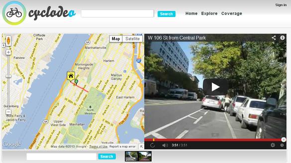Cyclodeo, una web con vídeos de carriles bici Cyclodeo, una web con vídeos de carriles bici