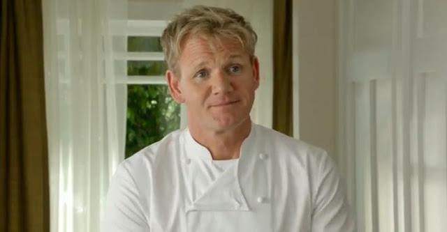 El Chef Gordon Ramsay hace corajes hasta en comerciales El Chef Gordon Ramsay hace corajes hasta en comerciales