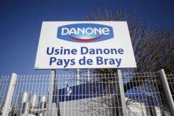 La fábrica de Danone en Ferrieres-en-Bray (noroeste de Francia), en una imagen tomada este martes 19 de febrero de 2013.