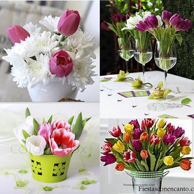 Comunión: Ideas Decoración Tulipanes Comunión: Ideas Decoración Tulipanes