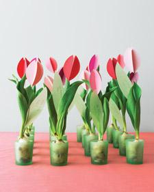 Comunión: Ideas Decoración Tulipanes