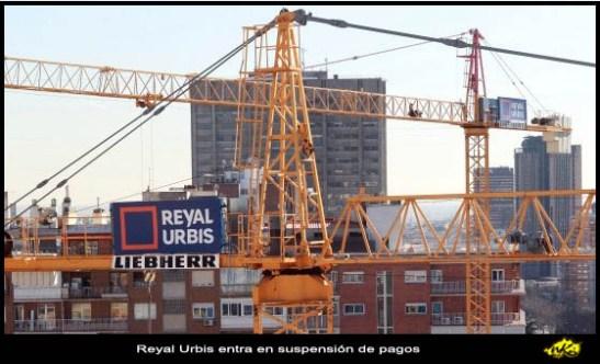 Reyal Urbis entra en concurso de acreedores. concurso acreedores