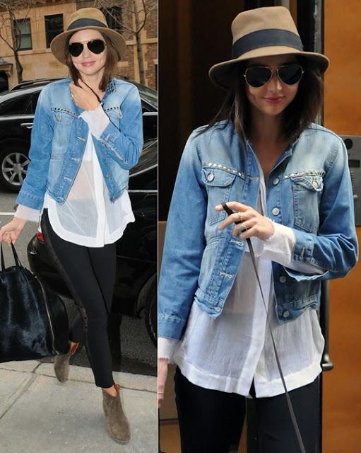 Denim Jackets & Miranda Kerr