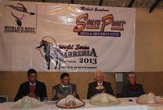 Presentan oficialmente Campeonato Charros “Las Vegas 2013” Presentan oficialmente Campeonato Charros “Las Vegas 2013”