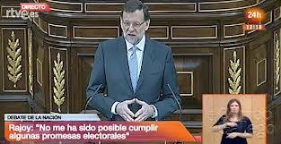 ¿POR QUÉ RAJOY NO COMPARECE MÁS EN EL CONGRESO?