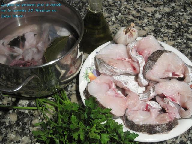 Merluza en Salsa Verde Merluza en Salsa Verde