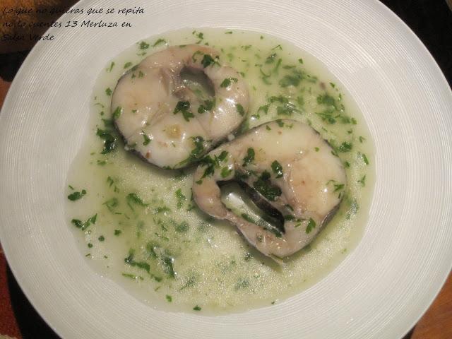 Merluza en Salsa Verde Merluza en Salsa Verde