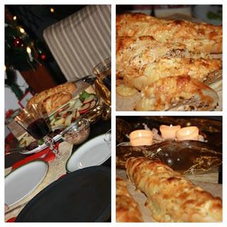 Raclette con baguette de queso / Raclette mit Käse-Baguette Raclette con baguette de queso / Raclette mit Käse-Baguette