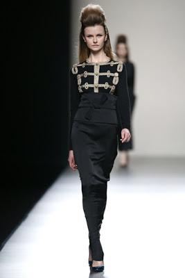 En el desfile de Miguel Palacio, MBFW 2013 En el desfile de Miguel Palacio, MBFW 2013