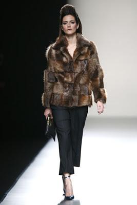 En el desfile de Miguel Palacio, MBFW 2013 En el desfile de Miguel Palacio, MBFW 2013