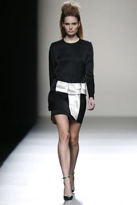 En el desfile de Miguel Palacio, MBFW 2013 En el desfile de Miguel Palacio, MBFW 2013