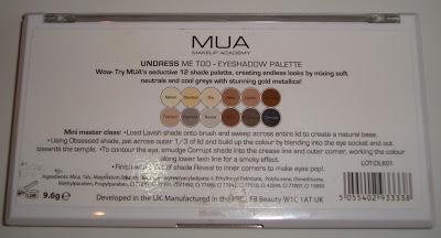 Undress me too de MUA , un clon exacto de la Naked 2. Undress me too de MUA , un clon exacto de la Naked 2.