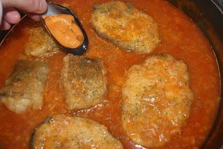 Bacalao fresco a la marinera Bacalao fresco a la marinera