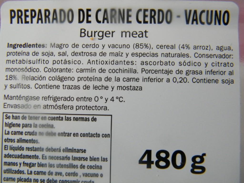 DSCF4287 Etiquetas; Parte 1 Carnes